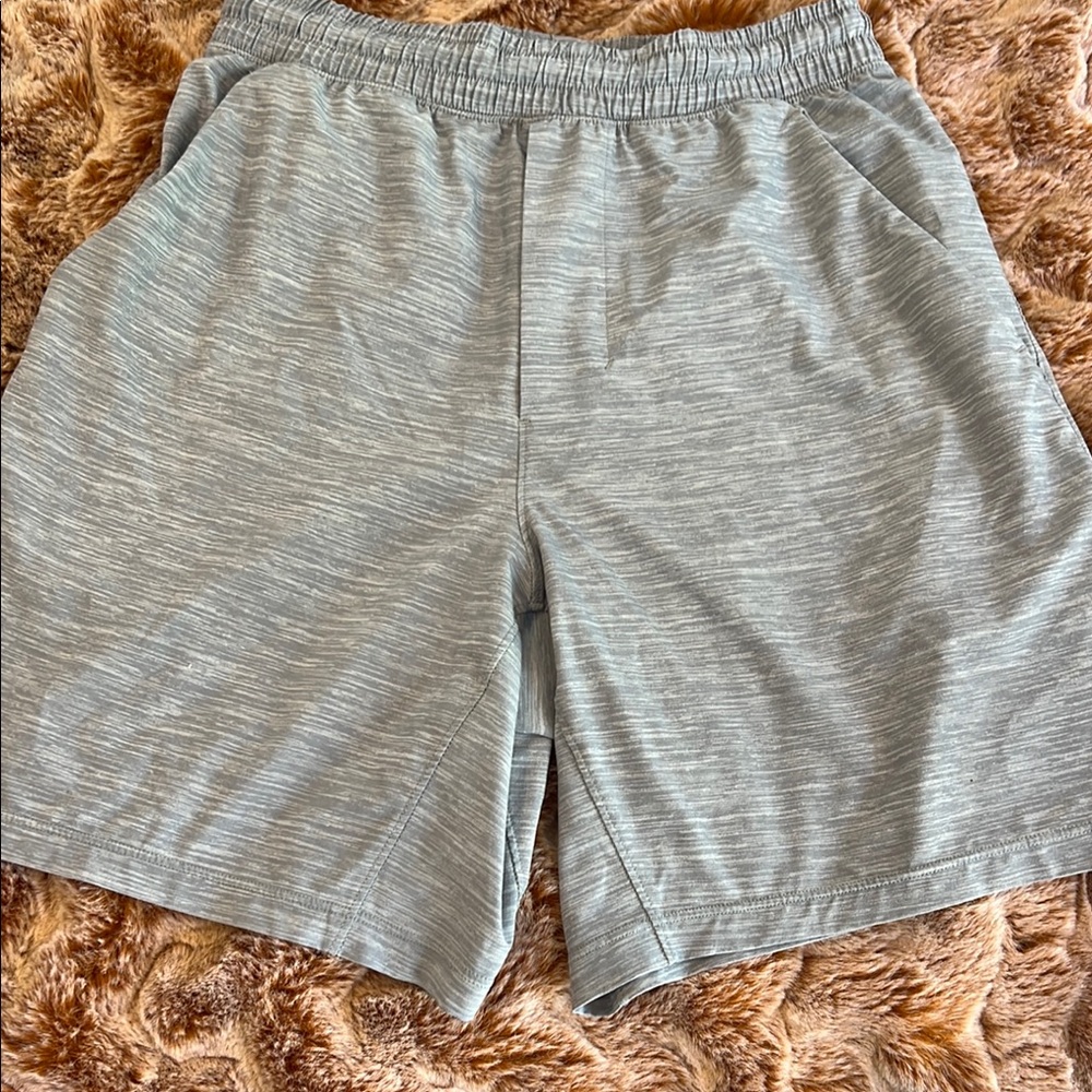 Lululemon Athletica Gray Athletic Shorts Elastic Waistband
